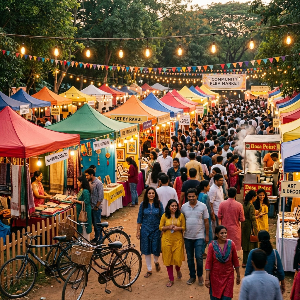 Community flea market